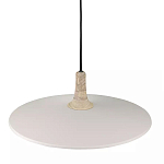 Подвесной светильник круглый в сочетании дерева и металла Space варинант исполнения - 2 | Loft Concept в Ростове-на-Дону