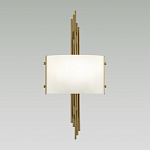 Бра с изогнутым плафоном на бронзовом основании с вертикальным декором из металлических трубок Sohne варинант исполнения - 6 | Loft Concept в Ростове-на-Дону