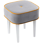 Квадратный мягкий пуф на белых ножках Winton Pouf Square варинант исполнения - 11 | Loft Concept в Ростове-на-Дону