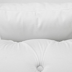 Кресло низкое с мягкой обивкой из велюра на 4-х ножках из массива березы Sophie Armchair white варинант исполнения - 4 | Loft Concept в Ростове-на-Дону