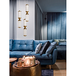 Подвесной светильник с двумя белыми рифлеными цилиндрическими плафонами Golden Swirl варинант исполнения - 8 | Loft Concept в Ростове-на-Дону