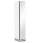 Шкаф-пенал белый с зеркальной дверцей Strict Lines варинант исполнения - 2 | Loft Concept в Ростове-на-Дону