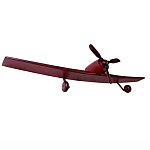 Полка книжная красная в виде самолёта в стиле лофт FLY варинант исполнения - 1 | Loft Concept в Ростове-на-Дону