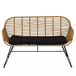 Кушетка плетеная из ротанга Wicker Сouch варинант исполнения - 1 | Loft Concept в Ростове-на-Дону