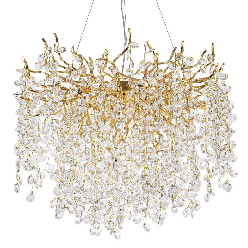        Fairytree Light Gold Chandelier 14    -- | Loft Concept 