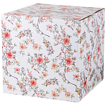 Набор посуды обеденный из фарфора на 6 персон 18 предметов Flower Porcelain Collection варинант исполнения - 3 | Loft Concept в Ростове-на-Дону