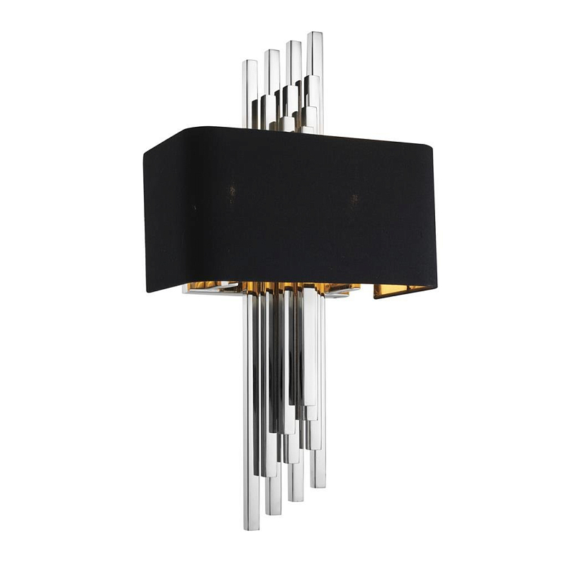  Eichholtz Wall Lamp Caruso Nickel    -- | Loft Concept 