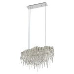 Люстра подвесная с металлическими цепочками и изогнутыми металлическими дугами 72 см Atlantis Chain варинант исполнения - 4 | Loft Concept в Ростове-на-Дону