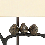 Настольная лампа Птицы на изогнутой ветке Lamp Tit варинант исполнения - 1 | Loft Concept в Ростове-на-Дону