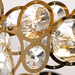 Люстра подвесная из золотых колец 57 см Golden Circles варинант исполнения - 10 | Loft Concept в Ростове-на-Дону