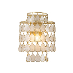 Бра с декором из натуральной морской ракушки Iridescent Light варинант исполнения - 1 | Loft Concept в Ростове-на-Дону