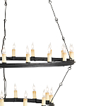 Люстра круглая двухъярусная Lightness and Scale варинант исполнения - 1 | Loft Concept в Ростове-на-Дону