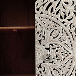 Шкаф с орнаментом ручная резьба из дерева Indian Antique Furniture  варинант исполнения - 3 | Loft Concept в Ростове-на-Дону