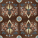 Плитка с узором Клубника варинант исполнения - 1 | Loft Concept в Ростове-на-Дону