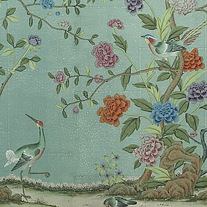 Обои ручная роспись Earlham Ice Blue