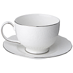 Чайный набор белый из фарфора на 6 персон 12 предметов 280 мл Garden Whisper Porcelain Set  варинант исполнения - 2 | Loft Concept в Ростове-на-Дону