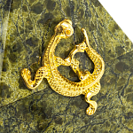 Шкатулка пирамида из натурального камня змеевик Stone Casket варинант исполнения - 3 | Loft Concept в Ростове-на-Дону