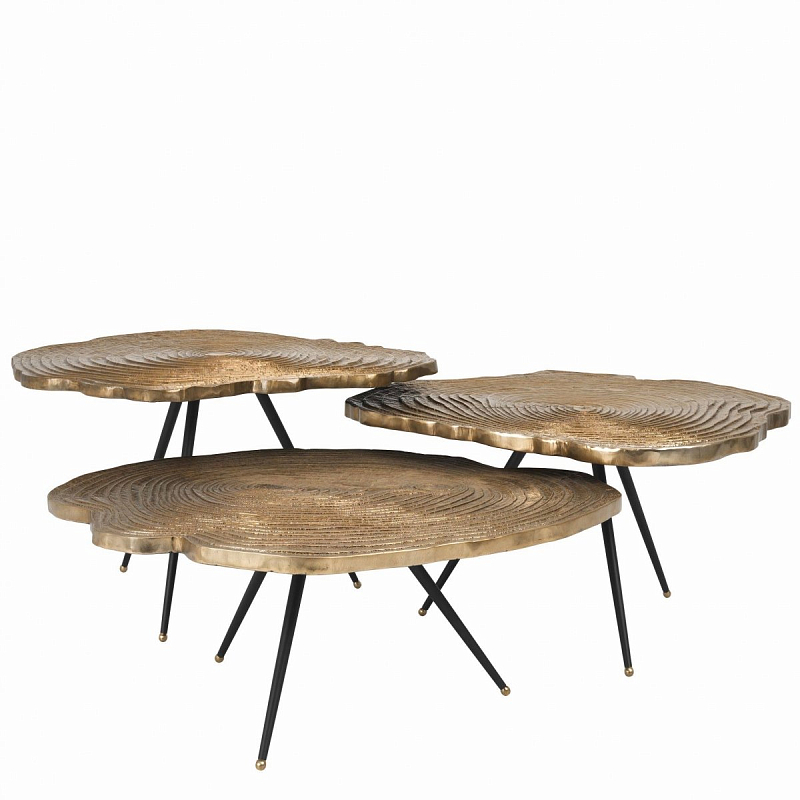   Eichholtz Coffee Table Quercus Set of 3    -- | Loft Concept 