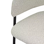 Стул мягкий с подлокотниками Chair Gray Upholstery Boucle варинант исполнения - 6 | Loft Concept в Ростове-на-Дону