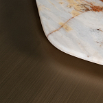 Столик журнальный Promontory с мрамором варинант исполнения - 3 | Loft Concept в Ростове-на-Дону