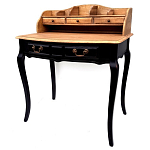 Стол-бюро из массива березы с 5-ю ящиками в стиле прованс Vintage варинант исполнения - 3 | Loft Concept в Ростове-на-Дону