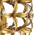 Люстра в форме шара из золотых лепестков Hanging Flowers варинант исполнения - 2 | Loft Concept в Ростове-на-Дону