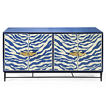 Буфет в гостиную с инкрустацией Bone Inlay Deco Sideboard - Orleans ZEBRA варинант исполнения - 4 | Loft Concept в Ростове-на-Дону