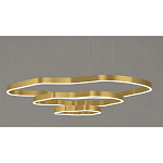 Люстра подвесная с 3-мя ассиметричными светодиодными лампами Golden Current варинант исполнения - 1 | Loft Concept в Ростове-на-Дону