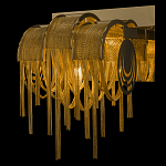 Бра с перфорированными металлическими дугами и цепочками 22 см Atlantis Chain варинант исполнения - 6 | Loft Concept в Ростове-на-Дону