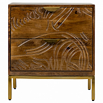 Прикроватная тумба с фактурным фасадом Termite варинант исполнения - 1 | Loft Concept в Ростове-на-Дону