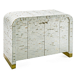 Буфет в гостиную с инкрустацией  Mother of Pearl Inlay Cabinet варинант исполнения - 4 | Loft Concept в Ростове-на-Дону