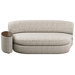 Диван двухместный со столиком Ulysses варинант исполнения - 2 | Loft Concept в Ростове-на-Дону