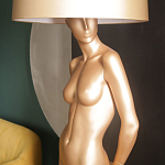 Лампа MANNEQUIN LAMP с абажуром женственность в деталях варинант исполнения - 9 | Loft Concept в Ростове-на-Дону
