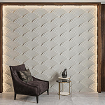 Гипсовая 3D Панель Aura варинант исполнения - 1 | Loft Concept в Ростове-на-Дону