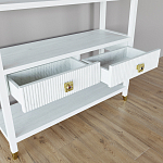 Стеллаж с двумя ящиками Elsa Dreams White варинант исполнения - 3 | Loft Concept в Ростове-на-Дону