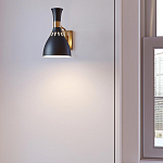 Бра с плафоном в форме песочных часов с узкими перфорированными отверстиями Feiss варинант исполнения - 7 | Loft Concept в Ростове-на-Дону