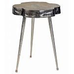 Металлический столик со столешницей в виде слеба Slabby варинант исполнения - 1 | Loft Concept в Ростове-на-Дону