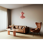 Подвесной вязаный розовый светильник «Моника» варинант исполнения - 3 | Loft Concept в Ростове-на-Дону