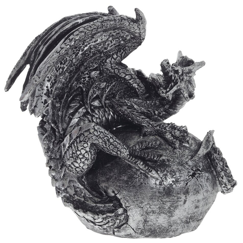    Silver Dragon Statuette -  -- | Loft Concept 