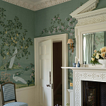 Обои ручная роспись Harpsden blue варинант исполнения - 2 | Loft Concept в Ростове-на-Дону