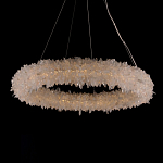 Люстра круглая с натуральным горным хрусталем Crystal Shimmer варинант исполнения - 2 | Loft Concept в Ростове-на-Дону