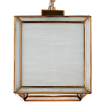 Люстра прямоугольная с каркасом золотого цвета Soft Glow Lamps варинант исполнения - 4 | Loft Concept в Ростове-на-Дону