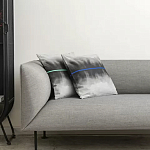 Чехол на подушку хлопковый Blake Boundaries Blue варинант исполнения - 5 | Loft Concept в Ростове-на-Дону