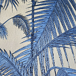 Мебельная ткань Вышивка синий принт 280 см T2-136 варинант исполнения - 2 | Loft Concept в Ростове-на-Дону