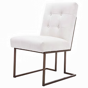 Стул обеденный Burleigh Dining Chair Pearl Iron