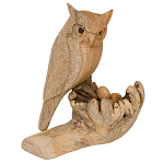 Статуэтка из дерева сова Animals of the World варинант исполнения - 1 | Loft Concept в Ростове-на-Дону