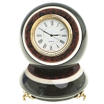 Часы настольные в виде шара из натурального камня Ball Stone Clock варинант исполнения - 7 | Loft Concept в Ростове-на-Дону