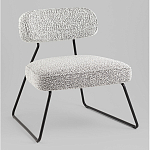 Кресло лаунж Kate букле серый варинант исполнения - 1 | Loft Concept в Ростове-на-Дону