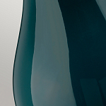 Настольная лампа с коническим дымчато-зелёным абажуром из искусственного шёлка Quintiesse варинант исполнения - 5 | Loft Concept в Ростове-на-Дону