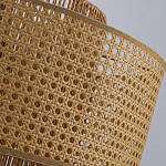 Подвесной светильник с абажуром из плтеного бамбука Light Inside the Cell варинант исполнения - 7 | Loft Concept в Ростове-на-Дону